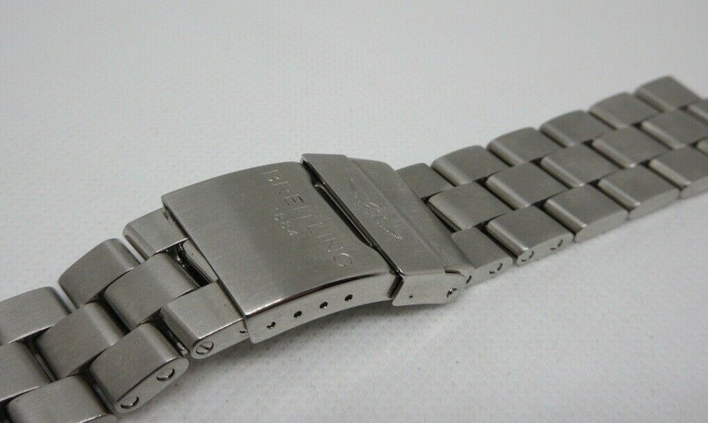 Breitling 163A Stainless Steel Bracelet Pro 2 II Superocean 2 OEM 22mm Custom