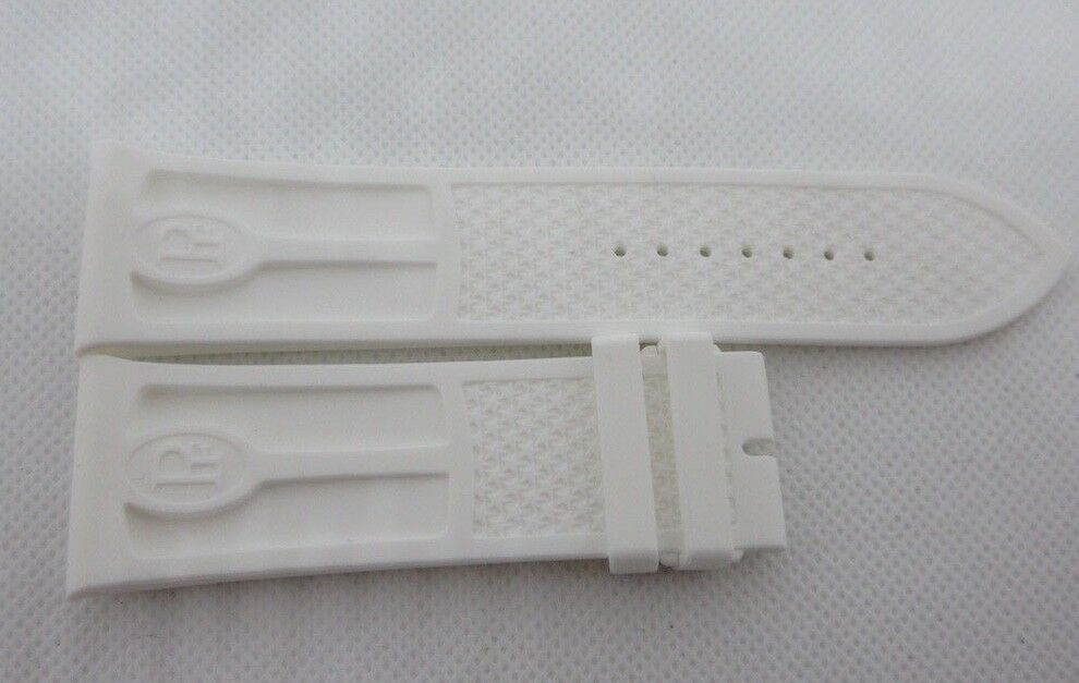 New Parmigiani White Rubber Strap 25mm Brazil