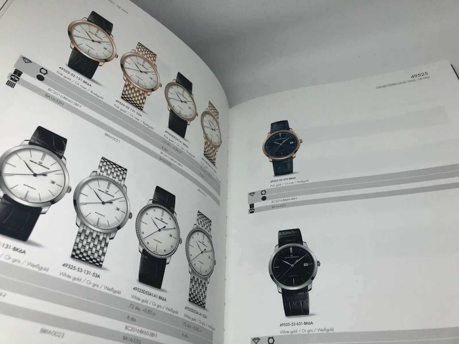 Girard Perregaux Dealer Manual Guide Hardcover Book 2014 2015