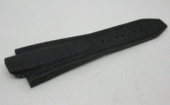 Girard Perregaux Sea Hawk Black Alligator Strap Rubber OEM Genuine 1 Piece