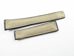 New Breitling 19mm Black Alligator Strap 462P OEM for Deployant Buckle