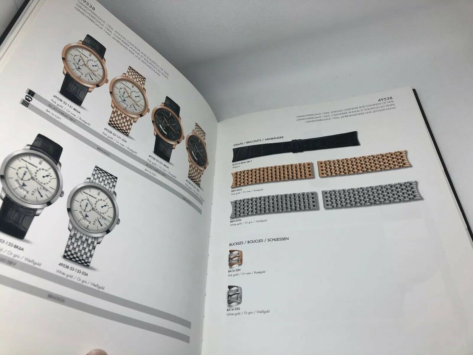 Girard Perregaux Dealer Manual Guide Hardcover Book 2014 2015