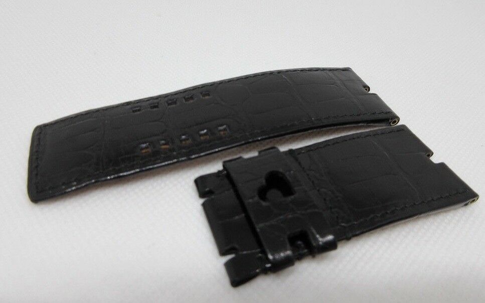 Roger Dubuis 28mm Black Alligator Strap OEM