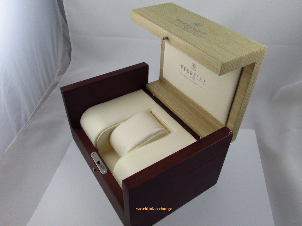 New Perrelet Wooden Watch Box Set OEM