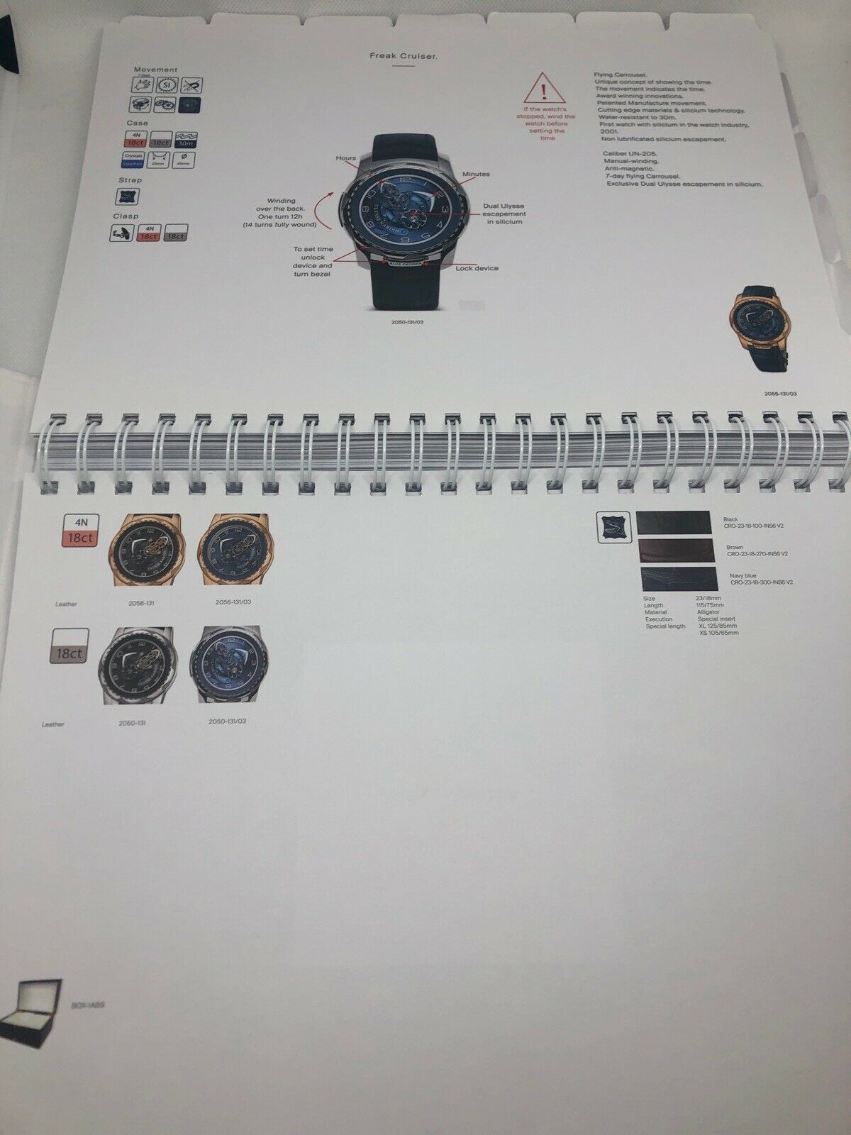 Ulysse Nardin Dealer Manual Guide Catalog 2016 2017