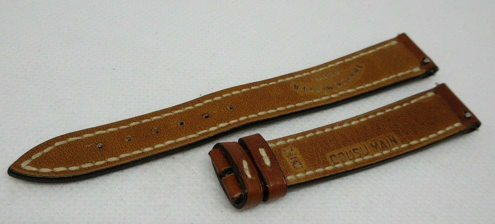 Franck Muller 14mm Brown Leather Strap OEM Genuine