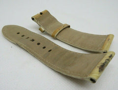 Cartier Tank Divan Yellow Alligator Strap 28mm OEM Genuine