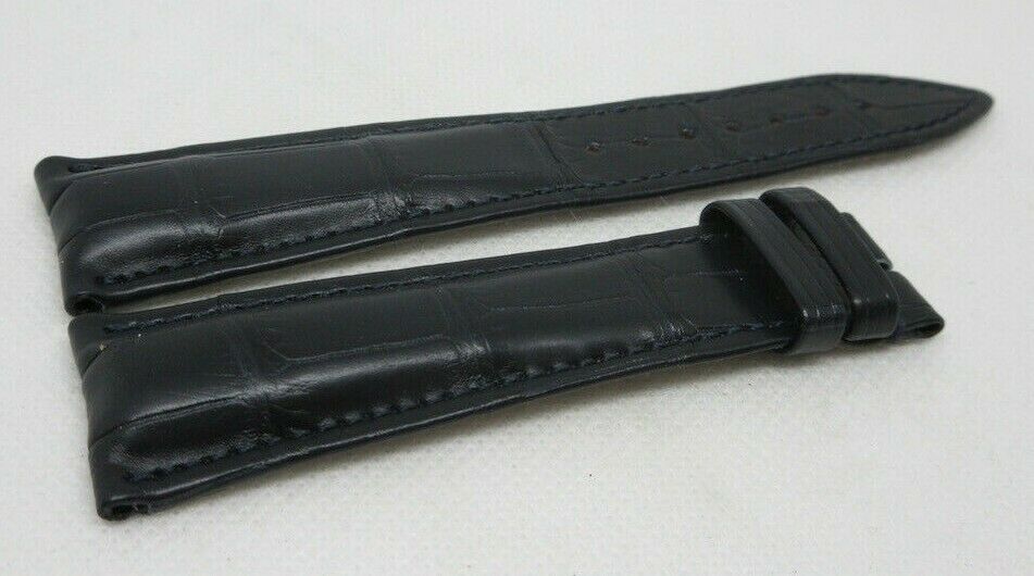 New Franck Muller 22mm Blue Alligator Strap OEM Genuine Navy