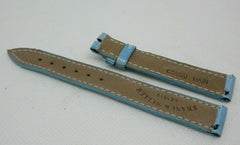 New Franck Muller 14mm Light Blue Alligator Strap OEM Genuine 1752 Series