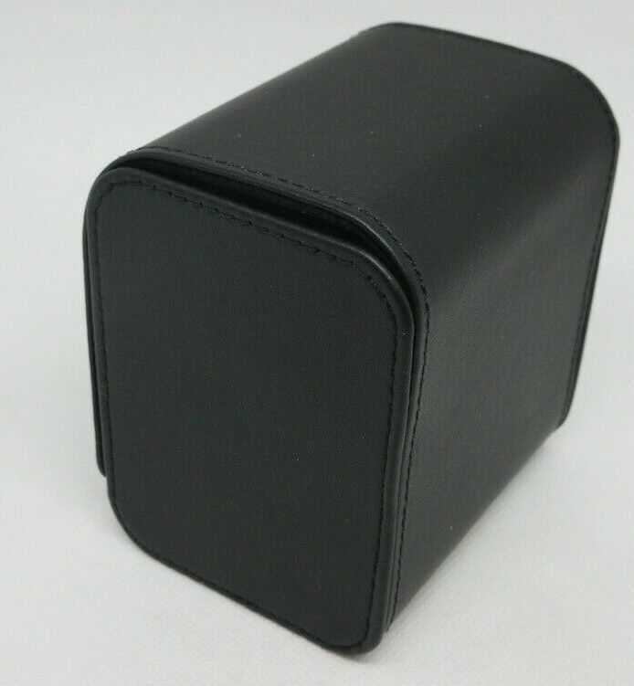 New Montblanc Watch Travel Case Black Leather OEM Genuine