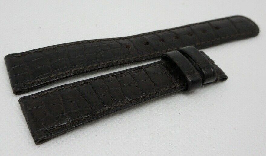 A. Lange & Sohne 19mm Brown Alligator Strap OEM