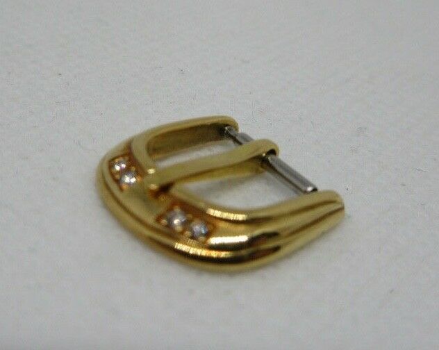 Franck Muller 10mm Yellow Gold Diamond Buckle OEM 18k