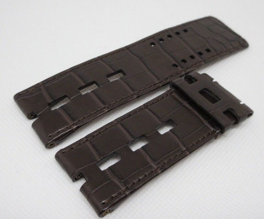 Roger Dubuis 28mm Brown Alligator Strap OEM
