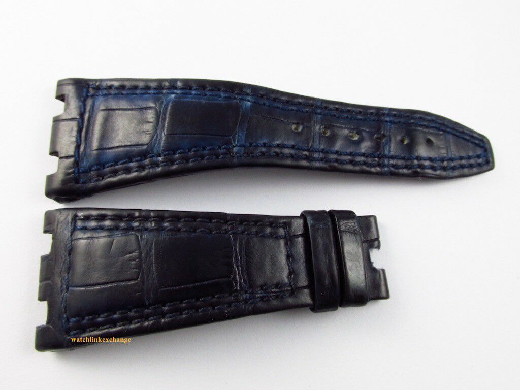 Audemars Piguet Royal Oak Offshore 28mm Black Alligator Strap OEM