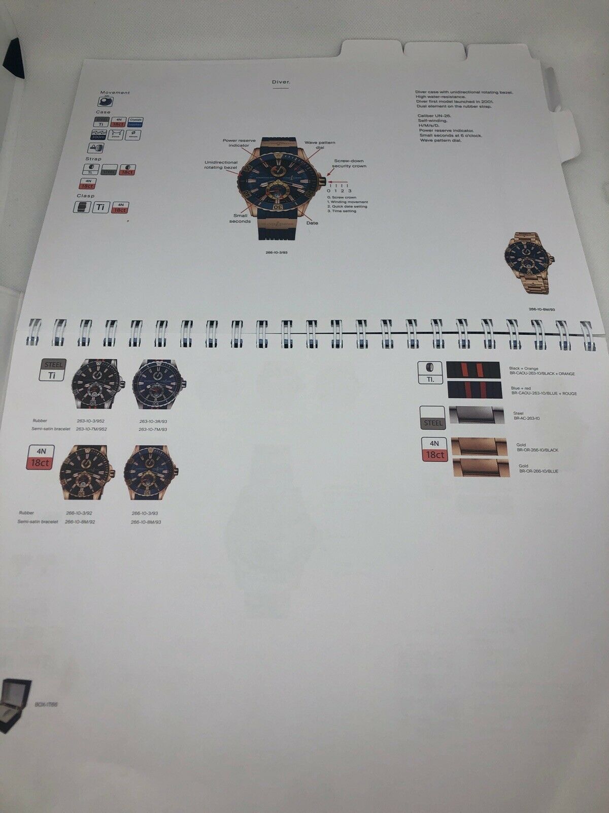 Ulysse Nardin Dealer Manual Guide Catalog 2016 2017