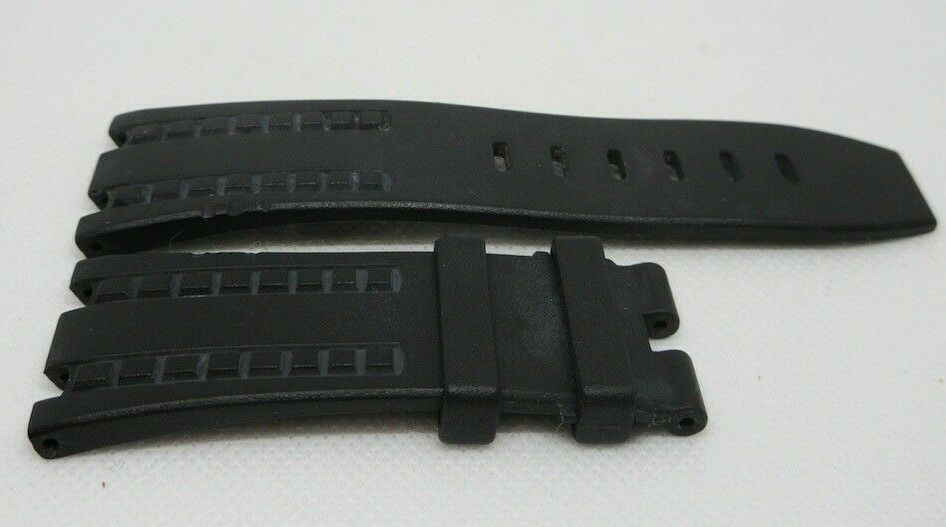Audemars Piguet Royal Oak Offshore 28mm Black Rubber Strap OEM Genuine