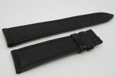 New Blancpain 18mm Black Alligator Strap OEM Genuine