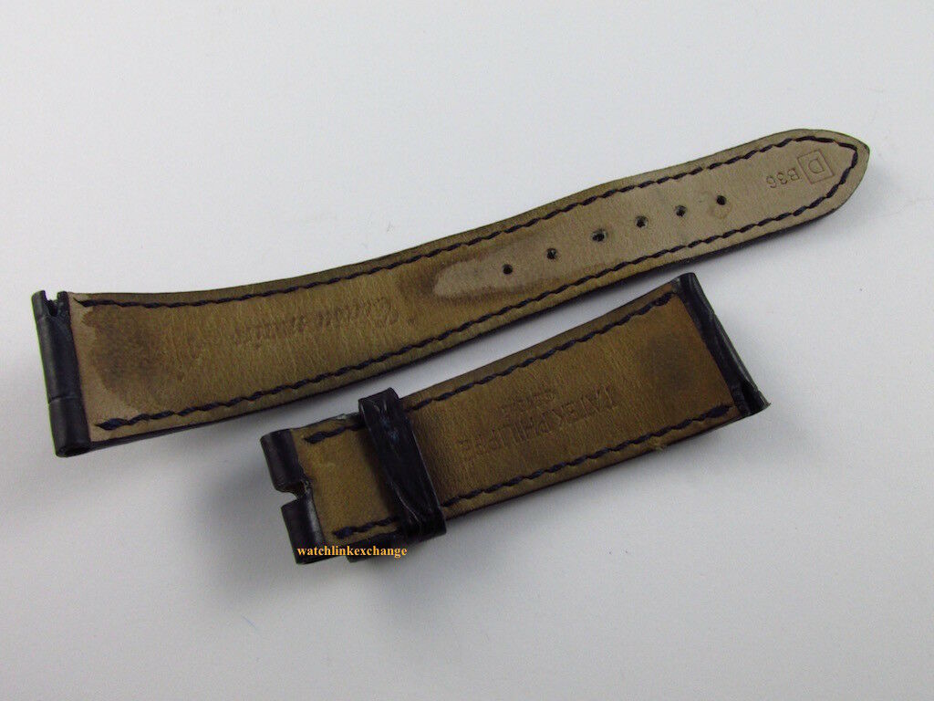 Patek Philippe 21mm Blue Alligator Strap XL OEM