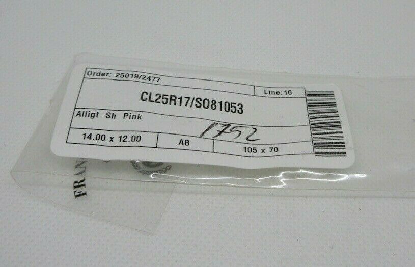 New Franck Muller 14mm Pink Alligator Strap OEM Genuine Glossy 1752 Series