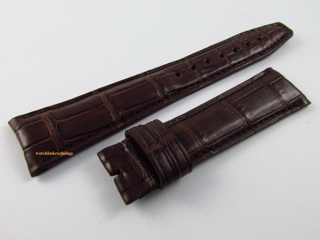 New IWC 20mm Brown Alligator Strap OEM