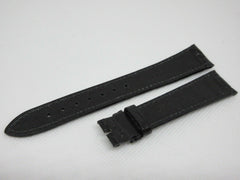 New Concord 18mm Black Alligator Strap OEM