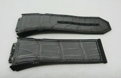 Hublot Spirit of Big Bang Grey Alligator Rubber Strap OEM Genuine