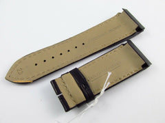 New Jaeger LeCoultre 23mm Black Alligator Strap Short Size OEM