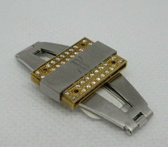 New Hublot Stainless Steel 18k Gold Diamond Deployant Buckle 1520 Series OEM