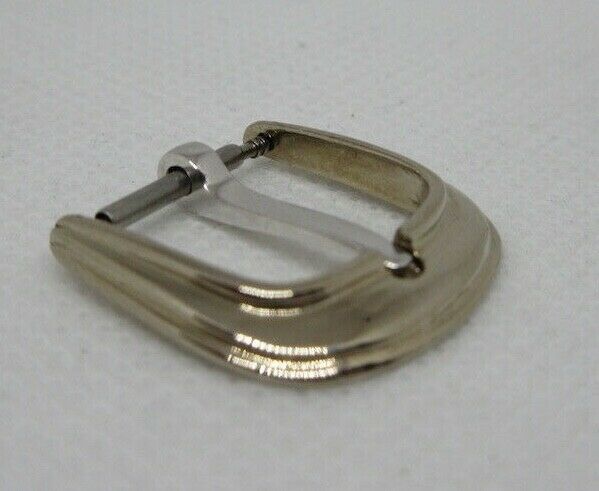 Franck Muller 14mm White Gold Tang Buckle 18k Steel Inner