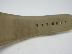 Cartier Tank Divan Yellow Alligator Strap 28mm OEM Genuine