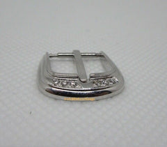 New Franck Muller 12mm Diamond Stainless Steel Buckle