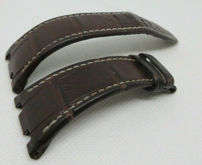 Audemars Piguet 26mm Brown Alligator Strap OEM Genuine for Royal Oak Offshore