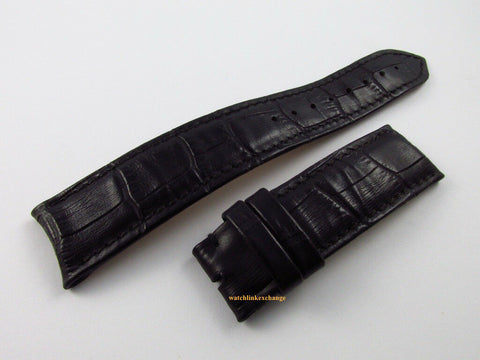 F.P. Journe 20mm Black Alligator Strap for Deployant Buckle OEM