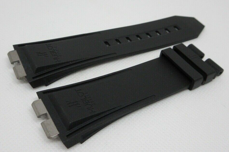 New Hublot King Power Oceanographic 48mm Black Rubber Strap OEM Genuine