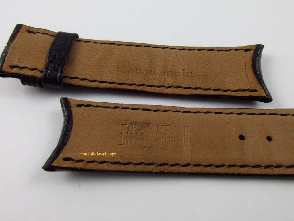 F.P. Journe 21mm Black Alligator Strap OEM