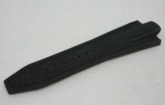 Girard Perregaux Sea Hawk Black Alligator Strap Rubber OEM Genuine 1 Piece