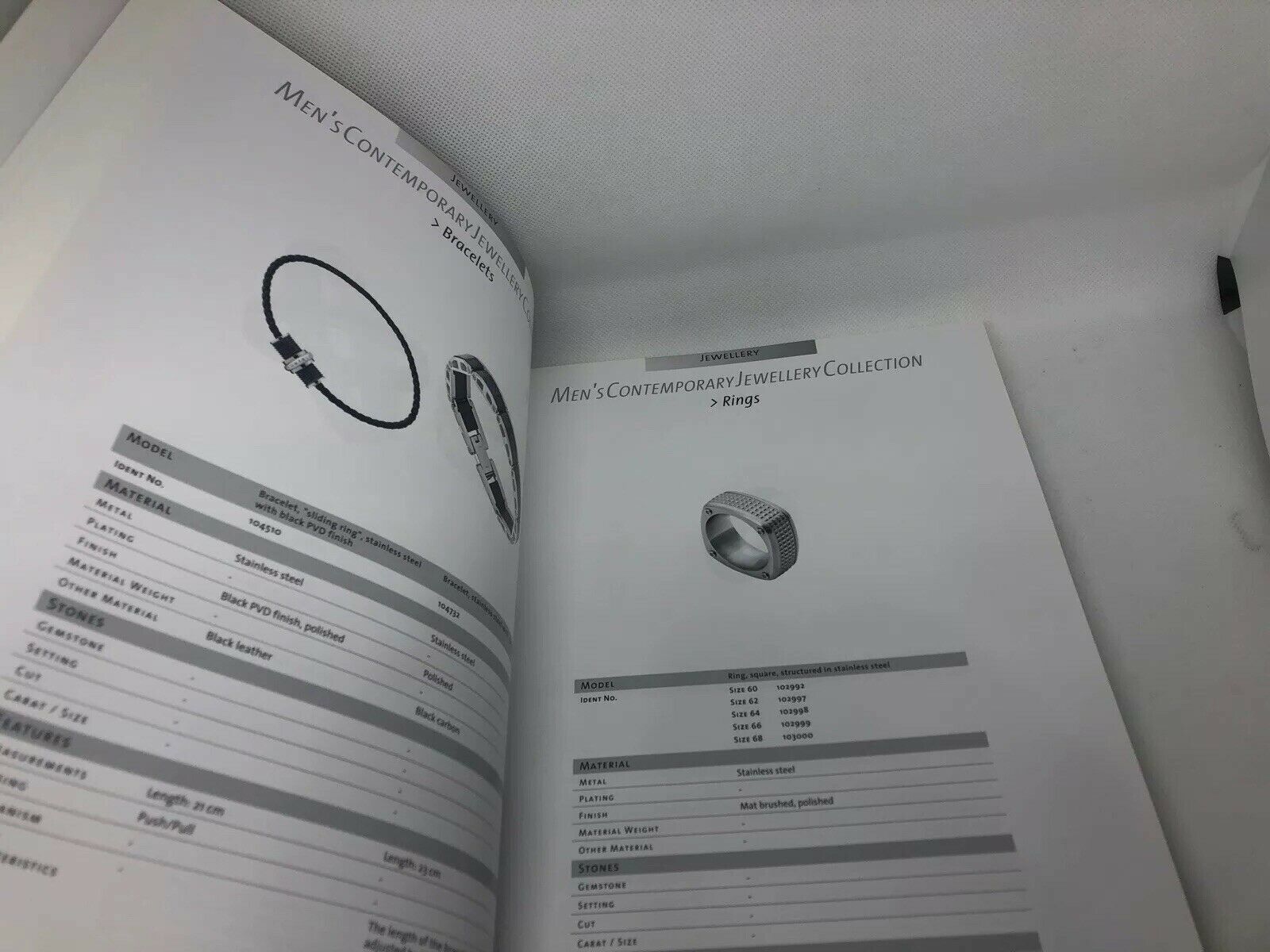Montblanc Jewelry Collection Manual Book Guide Hardcover