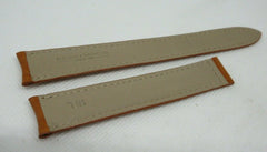New Baume Mercier 18mm Brown Alligator Strap OEM Genuine XL Size