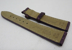 New Chopard 18mm Purple Alligator Strap OEM