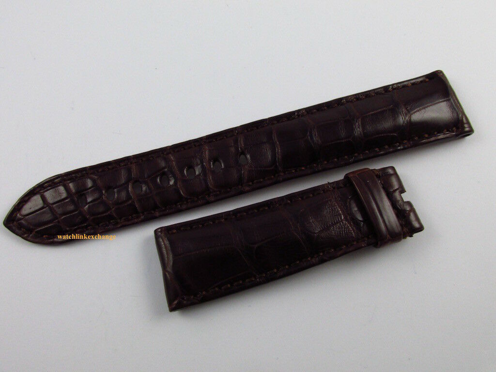 Breguet 20mm Dark Brown Alligator Strap OEM