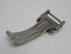 New Ebel 16mm Deployant Buckle Stainless Steel Polished OEM Bag