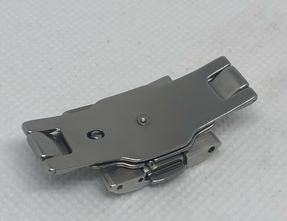 New Ulysse Nardin 18mm Stainless Steel Deployant Buckle OEM Genuine for Bracelet