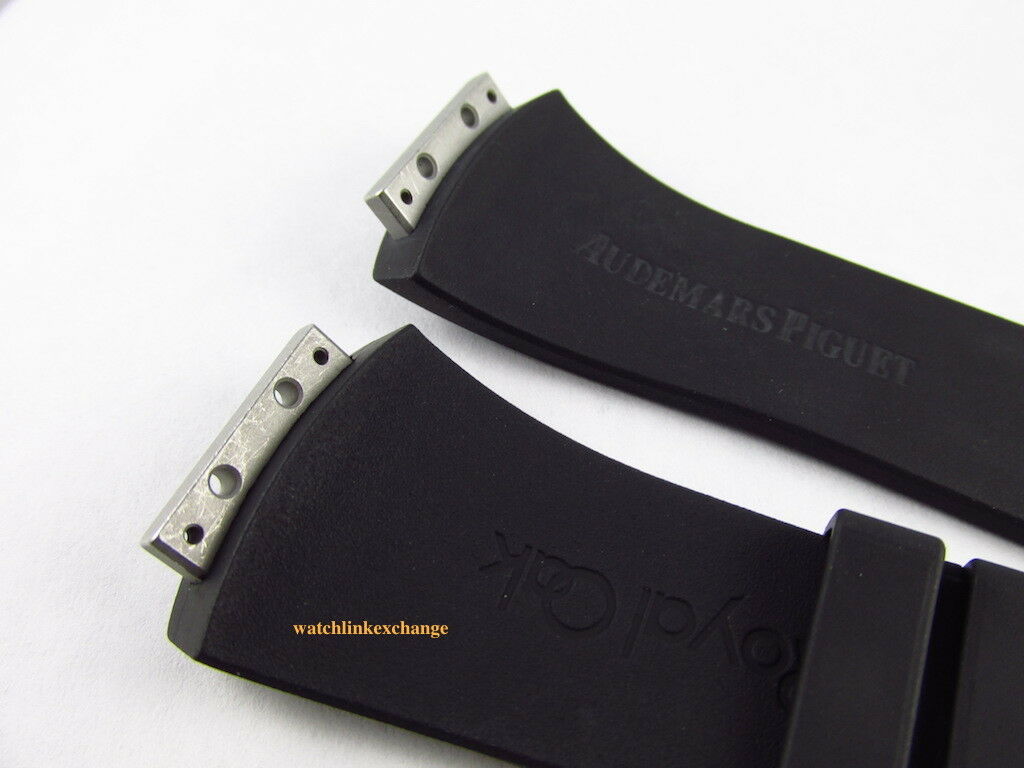New Audemars Piguet Royal Oak Concept 28mm Black Rubber Strap OEM