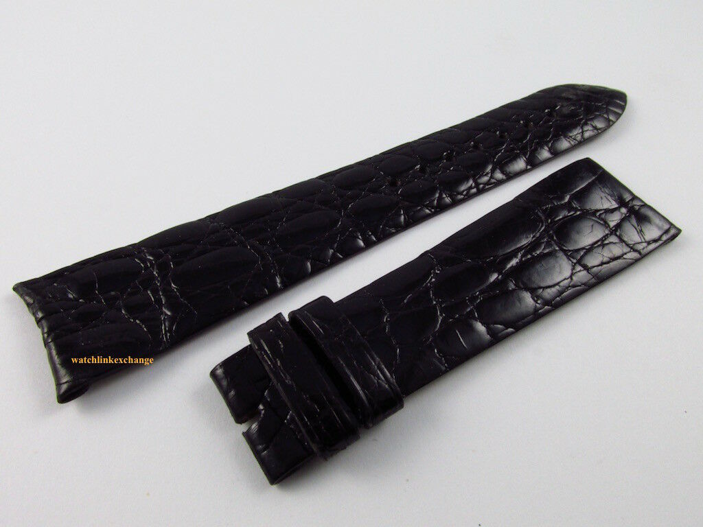 Audemars Piguet Huitieme 20mm Black Alligator Strap OEM
