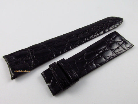 Audemars Piguet Huitieme 20mm Black Alligator Strap OEM