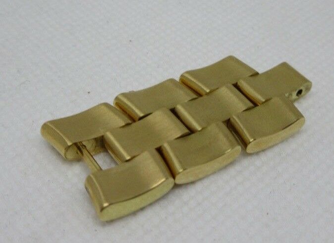 Baume & Mercier Hampton 18mm Gold Tone Stainless Steel Bracelet Link OEM