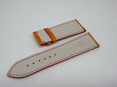 New Parmigiani 22mm Orange Alligator Strap OEM
