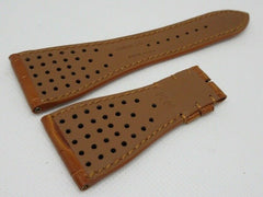 New Roger Dubuis G40 30mm Glossy Brown Alligator Strap OEM Genuine