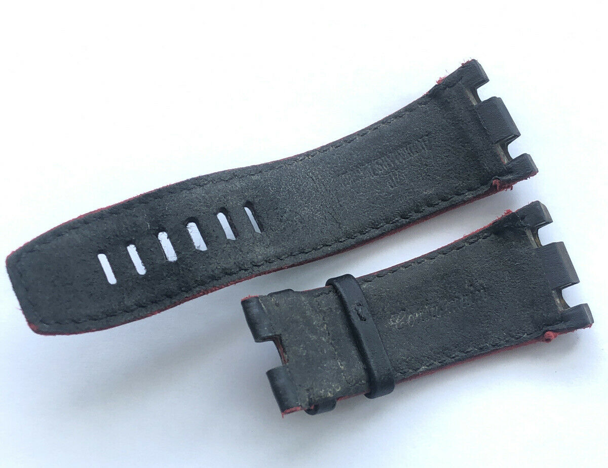 Audemars Piguet Royal Oak Offshore Grand Prix Red Black Leather Strap 29mm OEM