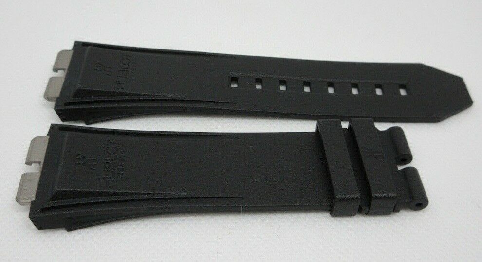 New Hublot King Power Oceanographic 48mm Black Rubber Strap OEM Genuine